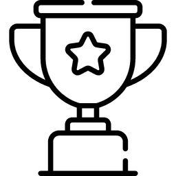 Trophy icon representing years of professional experience